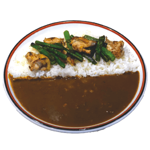 【期間限定】アスパラガスとチキンのソテーカレー 【期間限定】アスパラガスとチキンのソテーカレー