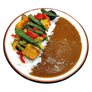 ごろごろ夏野菜カレー ごろごろ夏野菜カレー